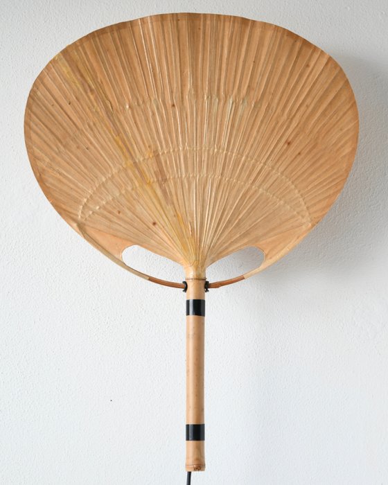 M Design - Ingo Maurer - Væglampe - Bambus, Metal, Rispapir - Model Uchiwa - H 61 CM