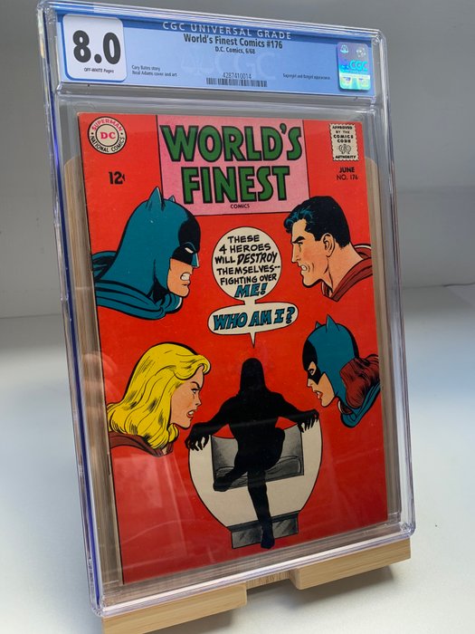 World's Finest Comics 176 - CGC 8.0 - 1 Graded comic - Første udgave - 1968