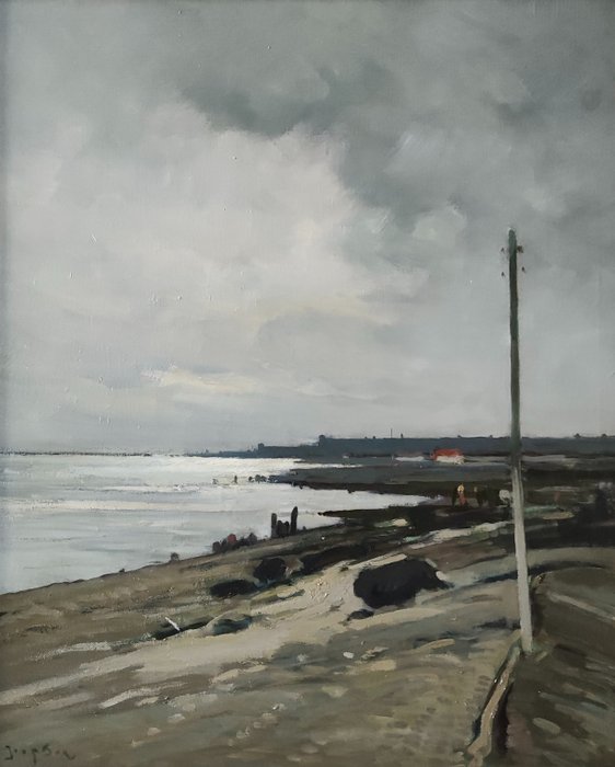 Jaap Sax (1899-1977) - Aan het IJsselmeer