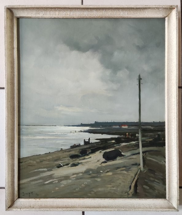 Jaap Sax (1899-1977) - Aan het IJsselmeer