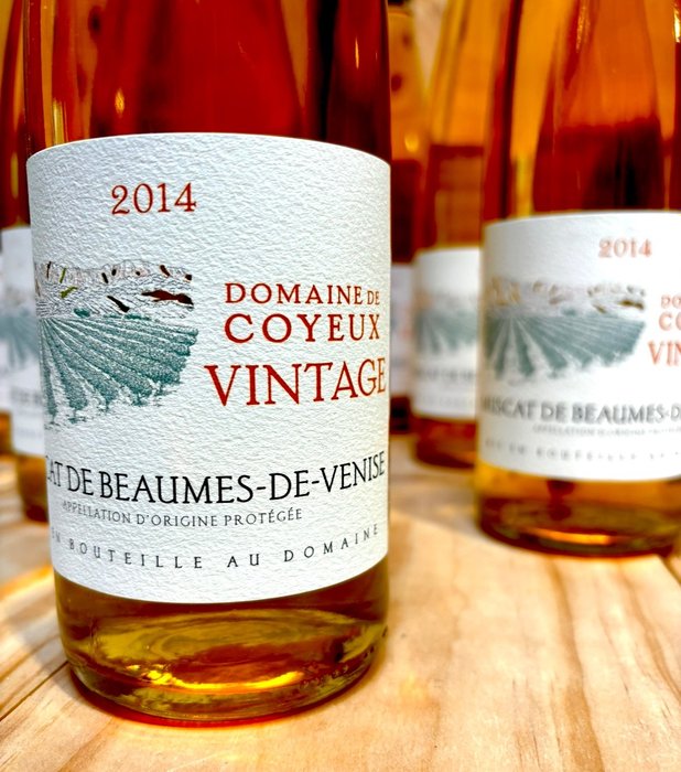 2014 Domaine de Coyeux Vintage - Muscat Beaume de Venise - 12 Flasker (0,75 L)