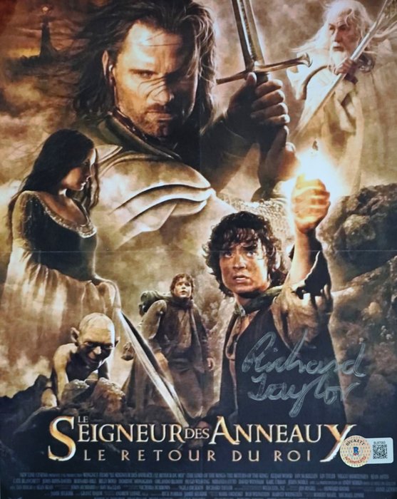 The Lord of the Rings: The Return of the King - Richard Taylor (Winning four Academy Awards for Visual Effect and Make Up) - Autograph Photo With Beckett COA