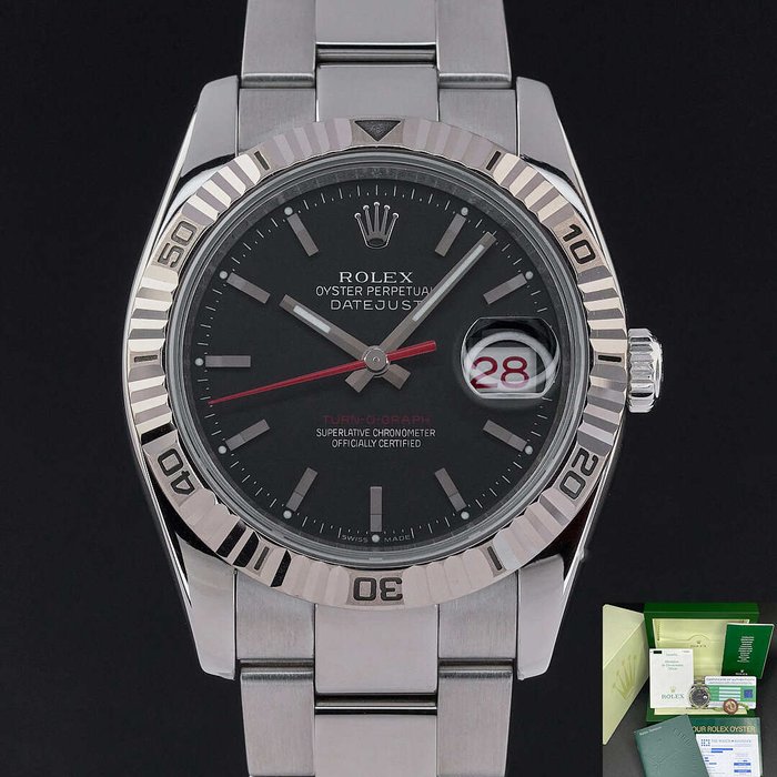 Rolex - Datejust Turn-O-Graph - 116264 - Unisex - 2005