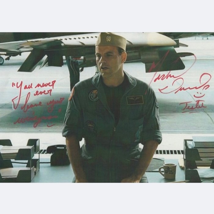 Top Gun - Signed by Michael Ironside (Jester)