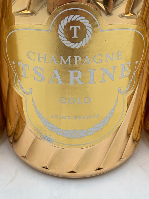 Tsarine, Gold - Champagne Brut - 3 Flasker (0,75 L)