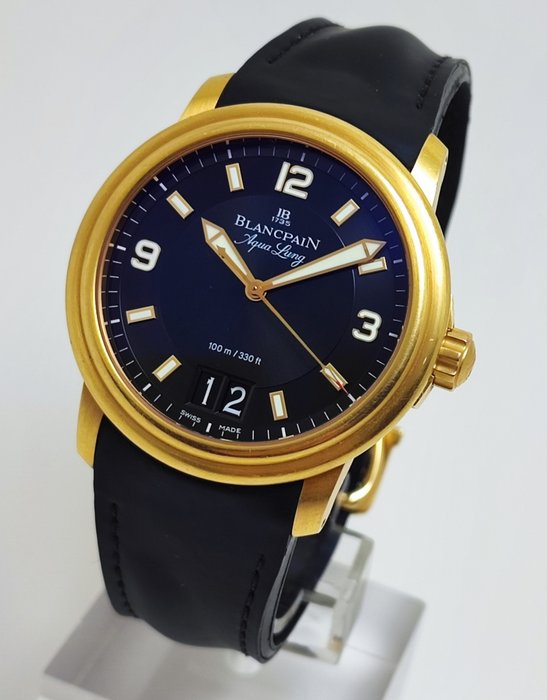 Blancpain - Aqua Lung Léman 18K Gold - 2850B-3630A-64B - Mænd - 2011-nu