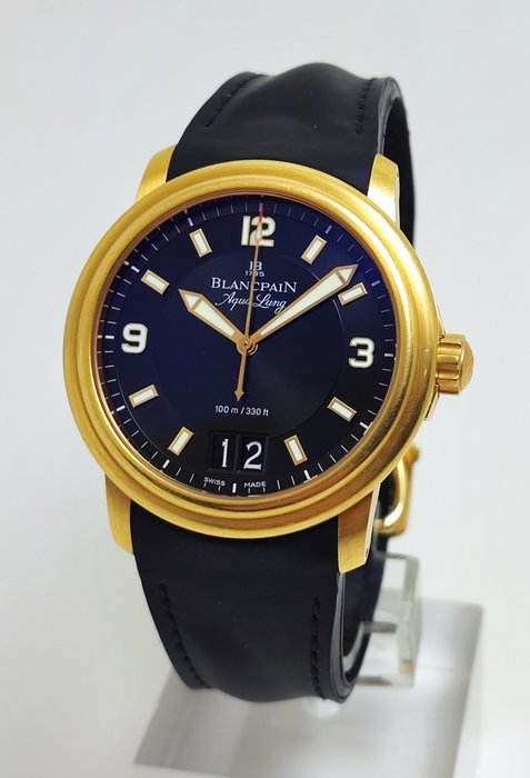 Blancpain - Aqua Lung Léman 18K Gold - 2850B-3630A-64B - Mænd - 2011-nu