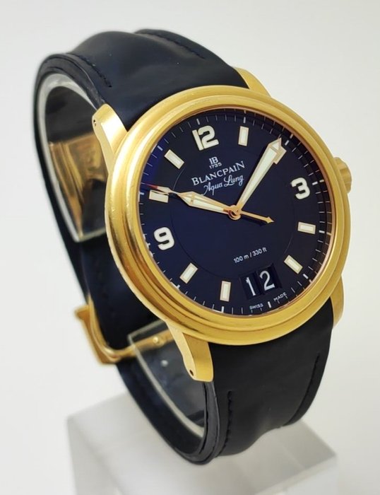 Blancpain - Aqua Lung Léman 18K Gold - 2850B-3630A-64B - Mænd - 2011-nu