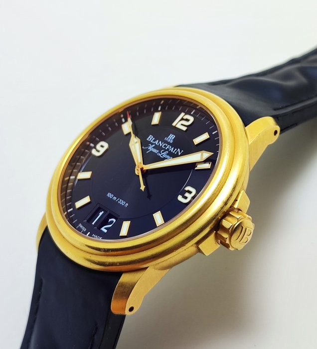 Blancpain - Aqua Lung Léman 18K Gold - 2850B-3630A-64B - Mænd - 2011-nu