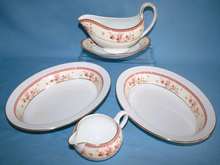 Wedgwood - Malabar - Bordservice (5) - Knogleporcelæn