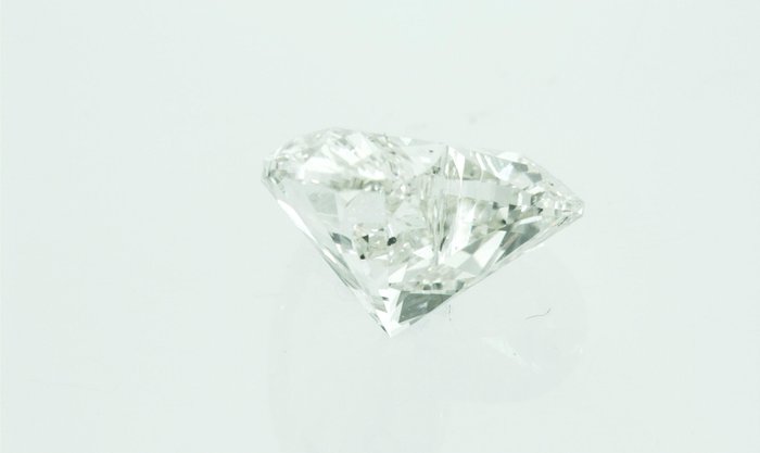 1 pcs Diamant  (Natur)  - 2.01 ct - Hjerte - J - SI1 - International Gemological Institute (IGI) - g16