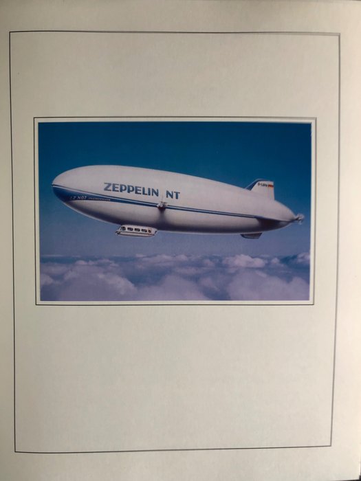 Zeppelin NT motivsamling  - Samling af motiver i et repræsentativt ringbind fra Sieger ABO - mit Internationale Briefmarken und FDC´s