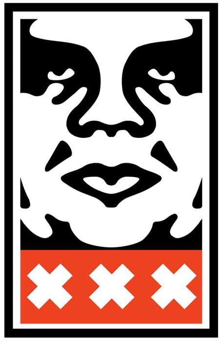 Shepard Fairey (OBEY) (1970) - ICON Face Amsterdam XXX