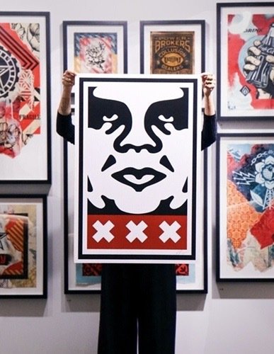 Shepard Fairey (OBEY) (1970) - ICON Face Amsterdam XXX