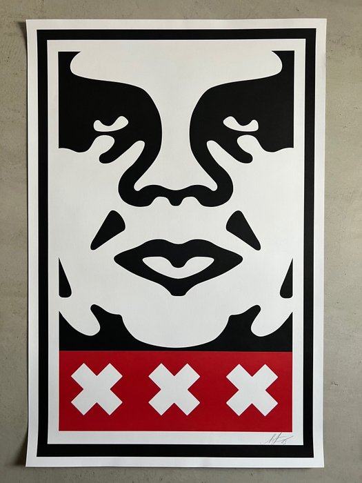 Shepard Fairey (OBEY) (1970) - ICON Face Amsterdam XXX