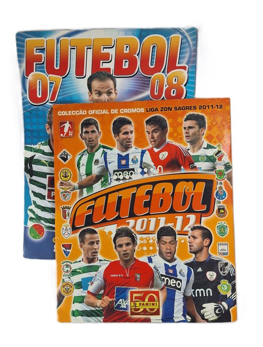 Panini - Futebol 2007/08+11/12 - Portuguese First league - 2 Complete Album