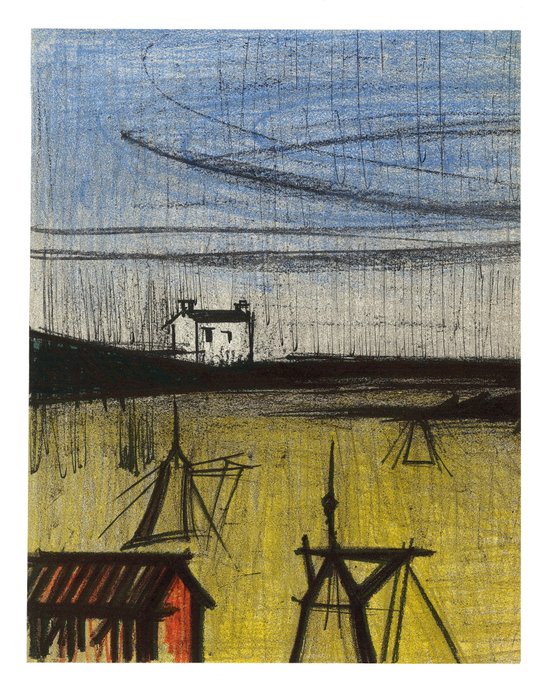 Bernard Buffet (1928-1999) - La plage II