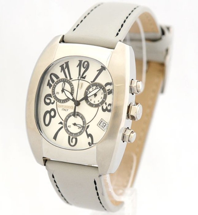 Lancaster Joss grau Quarz Chrono Italy Design Herrenarmbanduhr - Ingen mindstepris - 0289 Grey 13849 - Mænd - 2011-nu