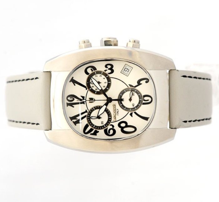 Lancaster Joss grau Quarz Chrono Italy Design Herrenarmbanduhr - Ingen mindstepris - 0289 Grey 13849 - Mænd - 2011-nu