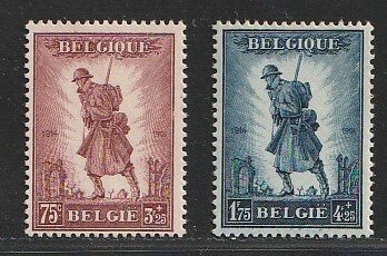 Belgien 1932 - komplet sæt - OBP 351/352