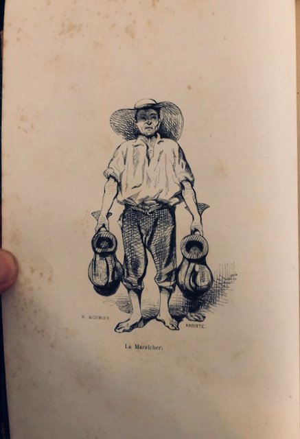 Emile De La Bedollière - Les Industriels Métiers et Professions en France avec 100 dessins par Henry Monnier - 1842