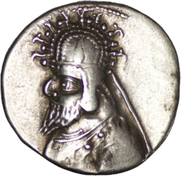 Partheren Empire. Phraates III (70-57 B.C). Drachm / Rhagai mint  (Ingen mindstepris)