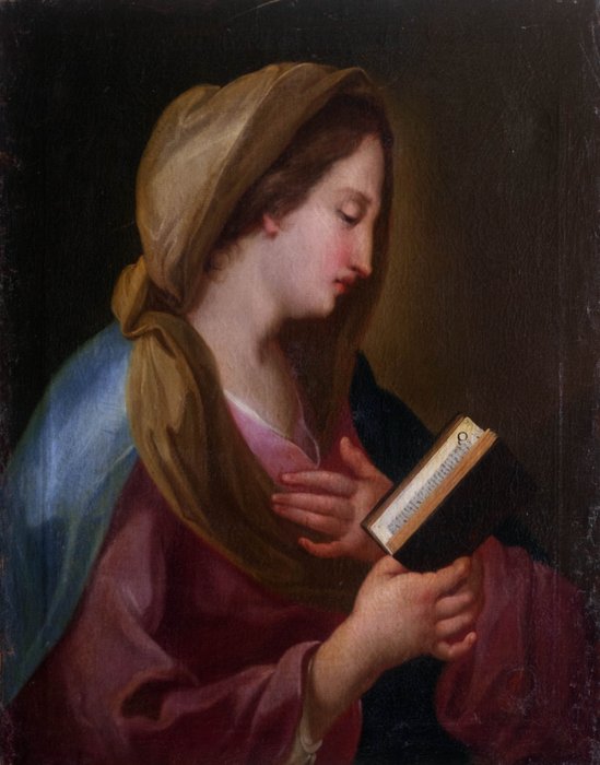 Pompeo Girolamo Batoni (1708-1787), Circle of - Madonna in preghiera