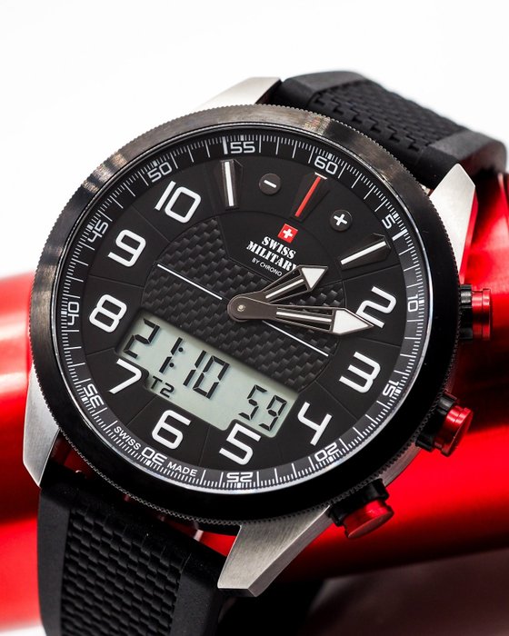 Swiss Military By Chrono - Multifunctional watch - Ingen mindstepris - Mænd - 2011-nu