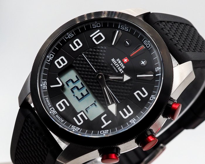 Swiss Military By Chrono - Multifunctional watch - Ingen mindstepris - Mænd - 2011-nu