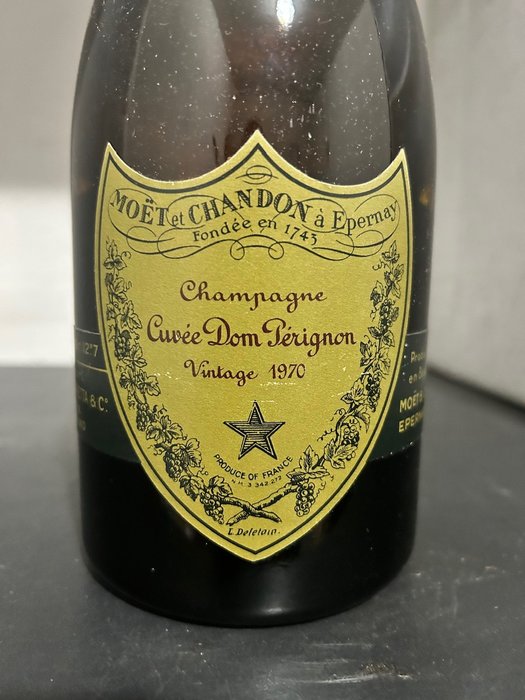 1970 Moët  Chandon, Dom Perignon - Champagne Brut - 1 Flaske (0,75L)