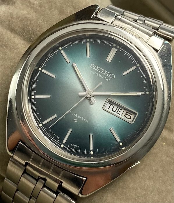 Seiko - Automatic Day Date Oversize - Ingen mindstepris - 6109-8009p - Mænd - 1970-1979