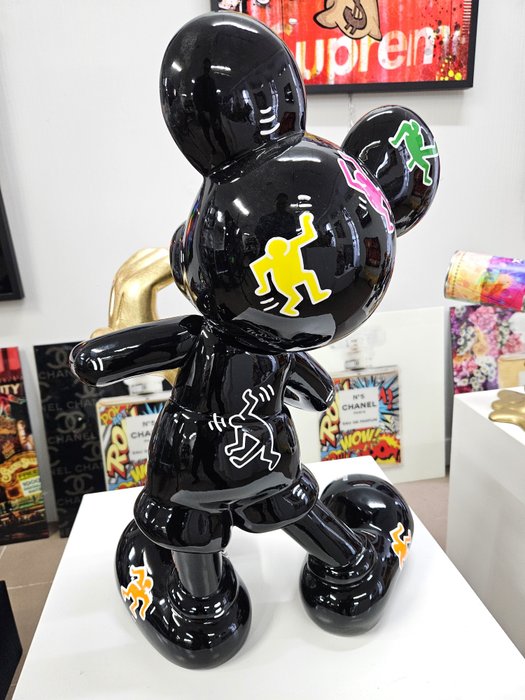 Patryk Konrad - Mickey love Keith Haring pop art