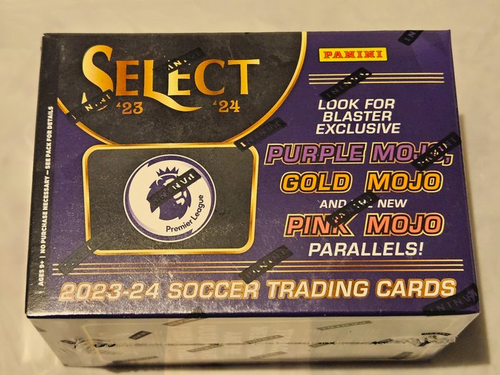 2023/24 Panini Select Premier League EPL Soccer - 1 Sealed box - Næsten så god som ny (NM)