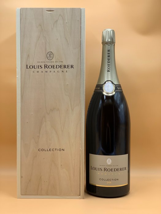 Louis Roederer, Collection  244 - Champagne Brut - 1 Dobbelt Magnum/Jeroboam (3,0 L)