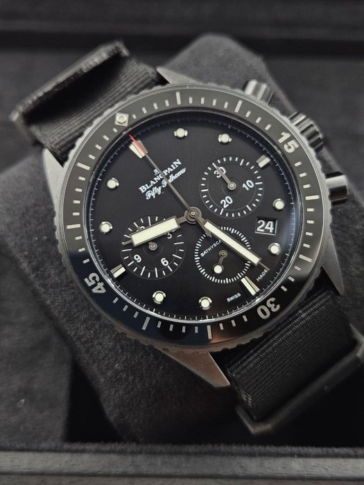 Blancpain - Fifty Fathoms Bathyscaphe - 5200-0130-B52A - Mænd - 2011-nu