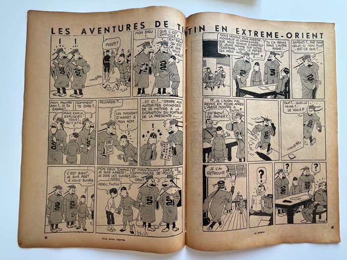 Le Petit XXe  20 juin 1935 - les Dupont en anciens costumes chinois. - 1935