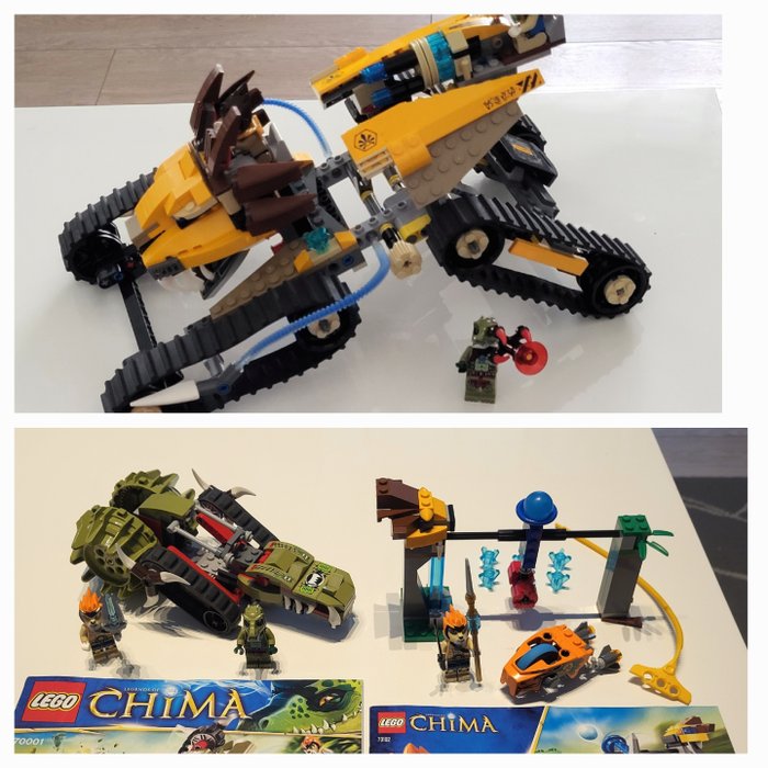 Lego - Chima - 70001 , 70005 and 70102 - 2010-2020