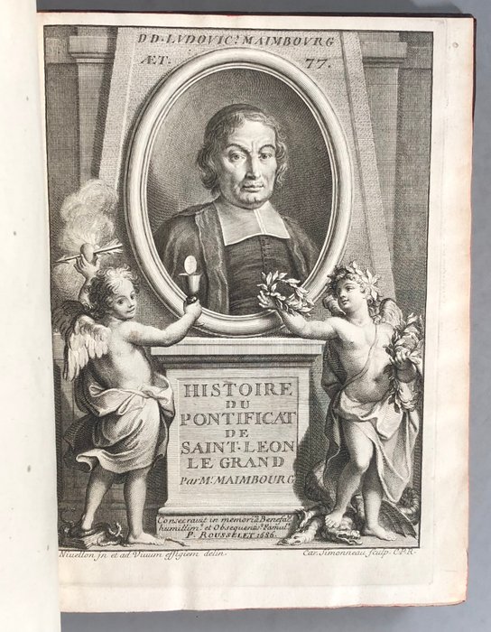 Louis Maimbourg - Histoire du pontificat de Saint Leon le Grand  Histoire du pontificat de S. Grégoire le Grand - 1686-1687