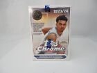 2023/24 Topps Chrome NBA - Victor Wembanyama - 1 Booster box - Næsten så god som ny (NM)