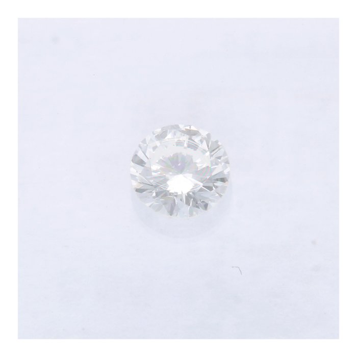 Ingen mindstepris - 1 pcs Diamant  (Natur)  - 0.13 ct - Rund - E - VS2 - International Gemological Institute (IGI)