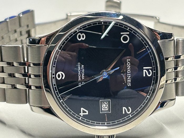 Longines - Record - L2.820.4.96.6 - Mænd - 2020+