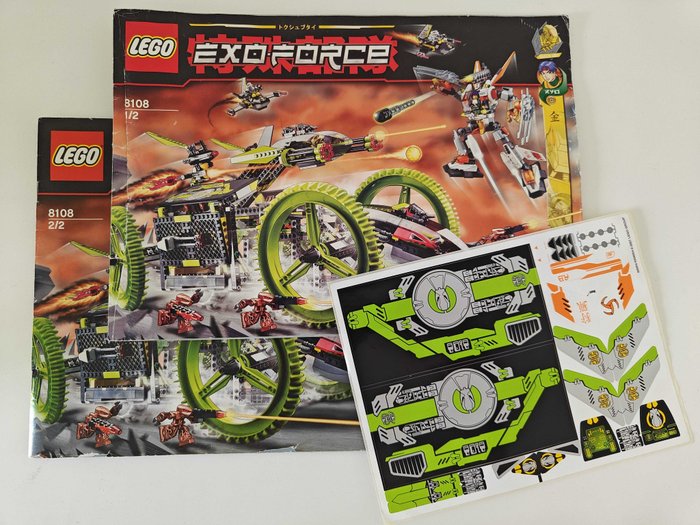 Lego - 8108 - Exo-Force - Mobile Devastator - Complete - 2000-2010 - Danmark