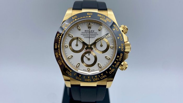 Rolex - Daytona 18k Yellow Gold Oysterflex - 116518LN - Unisex - 2023