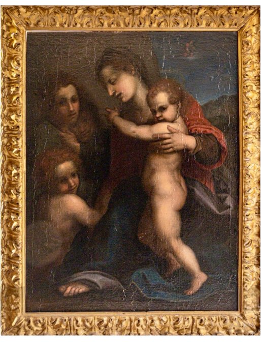 Andrea del Sarto (1486-1530), Follower of - La Sainte famille