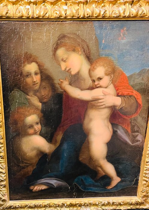 Andrea del Sarto (1486-1530), Follower of - La Sainte famille