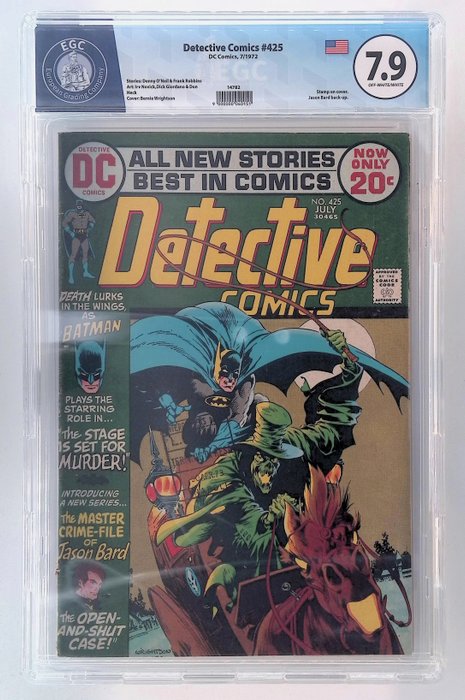 Detective Comics #425 - EGC graded 79 - 1 Graded comic - 1972