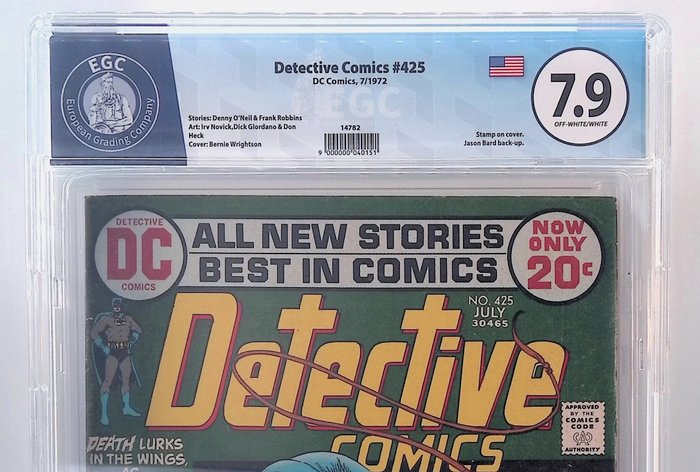 Detective Comics #425 - EGC graded 79 - 1 Graded comic - 1972