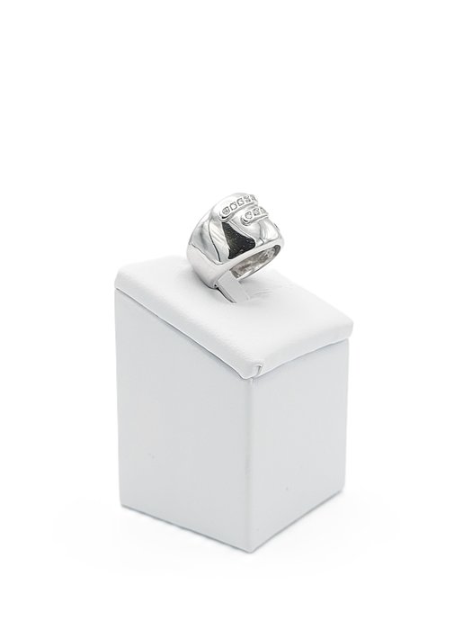 Recarlo - Ring - 18 kraat Hvidguld -  0.08ct. tw. Diamant