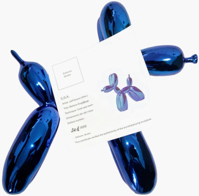 Balloon Dog - Blue