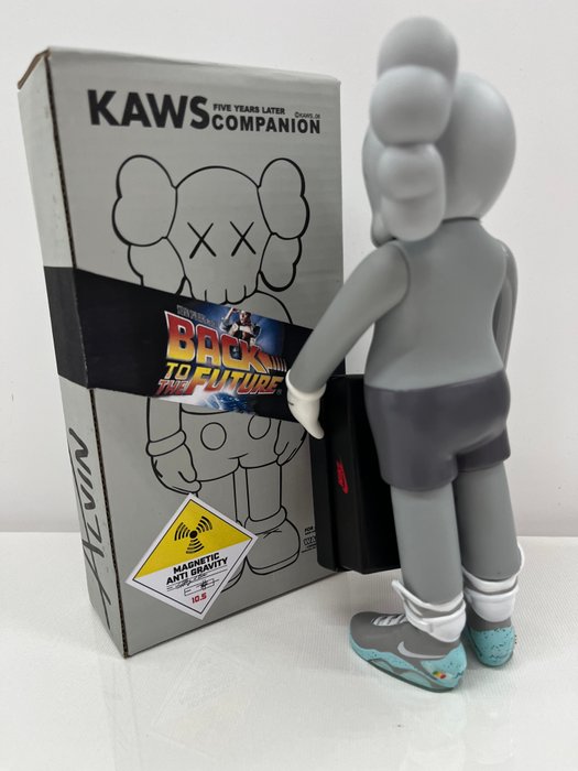 Alvin Silvrants (1979) - Kaws Companion Nike Air MAG BTTF statue